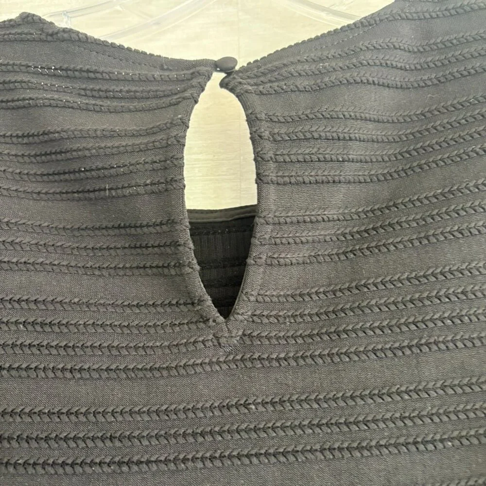 WHBM Textured Jacquard Top M NWT - Picture 5 of 7